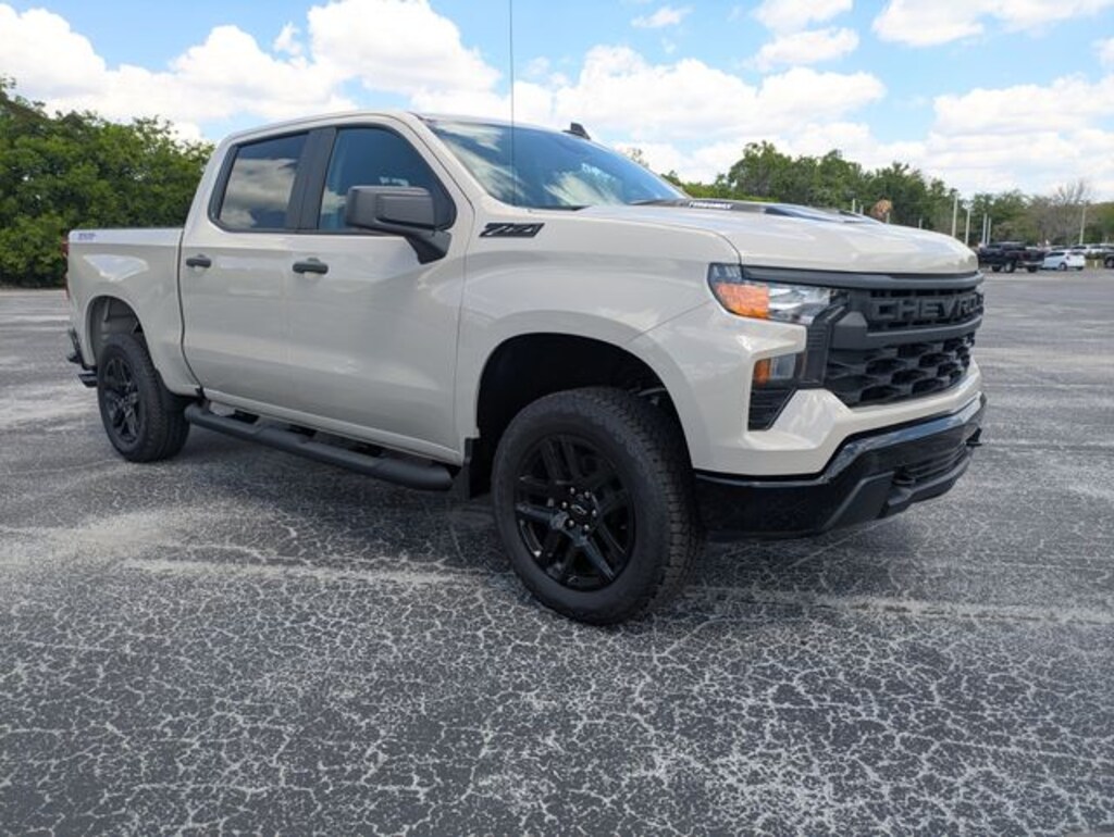 New 2026 Chevrolet Silverado 1500 Custom Trail Boss Truck Crew Cab