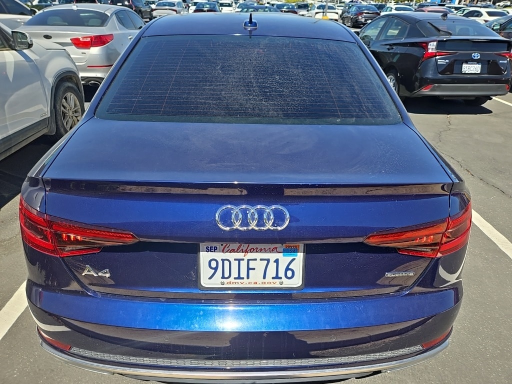 Used 2019 Audi A4 Premium Plus with VIN WAUENAF46KA028791 for sale in Palmdale, CA