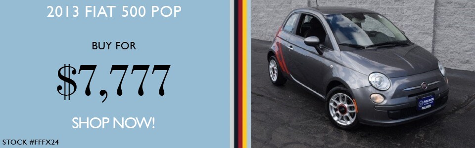 Used Cars Kenosha WI Palmen FIAT Dealers Pre Owned FIAT Specials