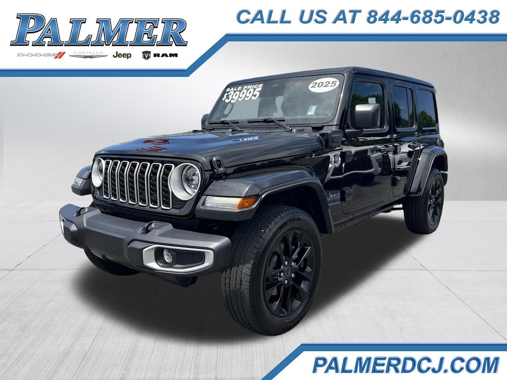 Used 2025 Jeep Wrangler 4xe Sahara SUV