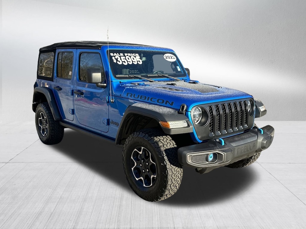 Used 2022 Jeep Wrangler Unlimited 4xe Rubicon SUV