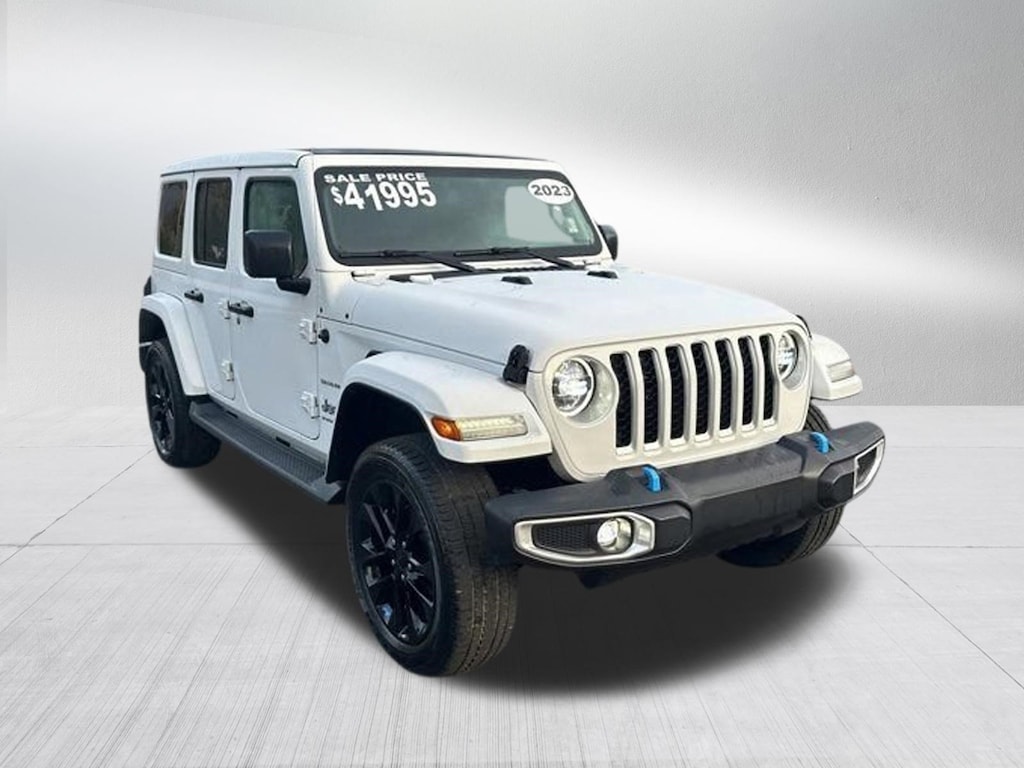 Used 2023 Jeep Wrangler 4xe Sahara SUV