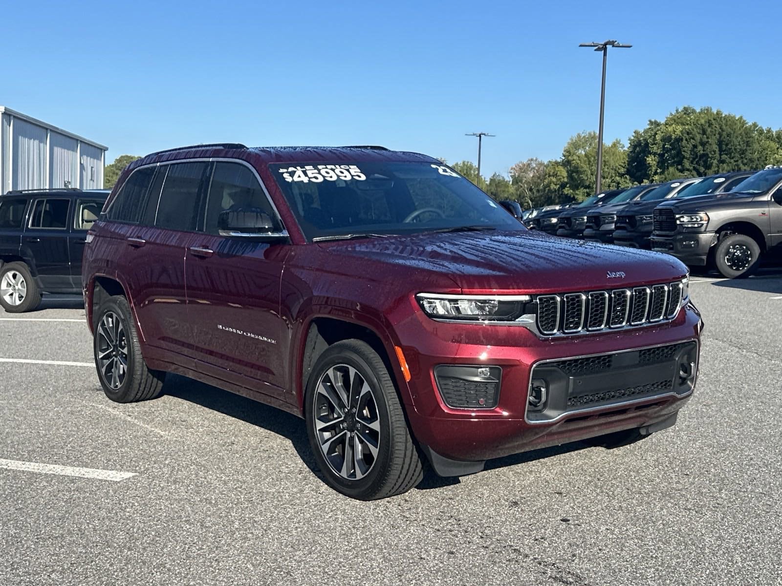 Certified 2023 Jeep Grand Cherokee Overland with VIN 1C4RJGDG1PC569369 for sale in Roswell, GA