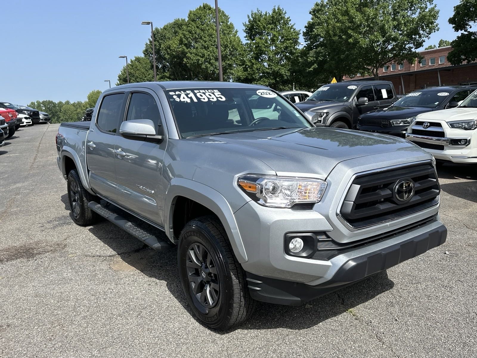 Used 2023 Toyota Tacoma SR5 with VIN 3TMCZ5AN5PM568746 for sale in Roswell, GA