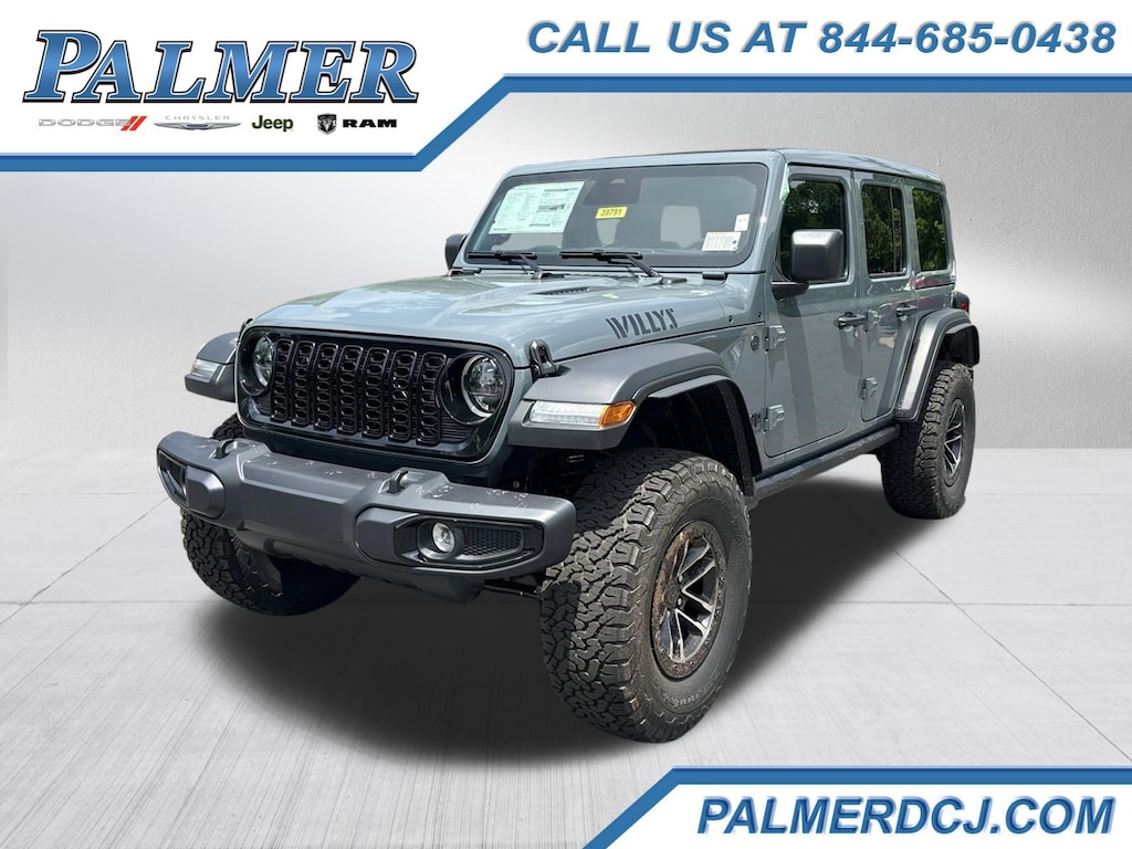 New 2026 Jeep Wrangler 4-DOOR WILLYS Sport Utility