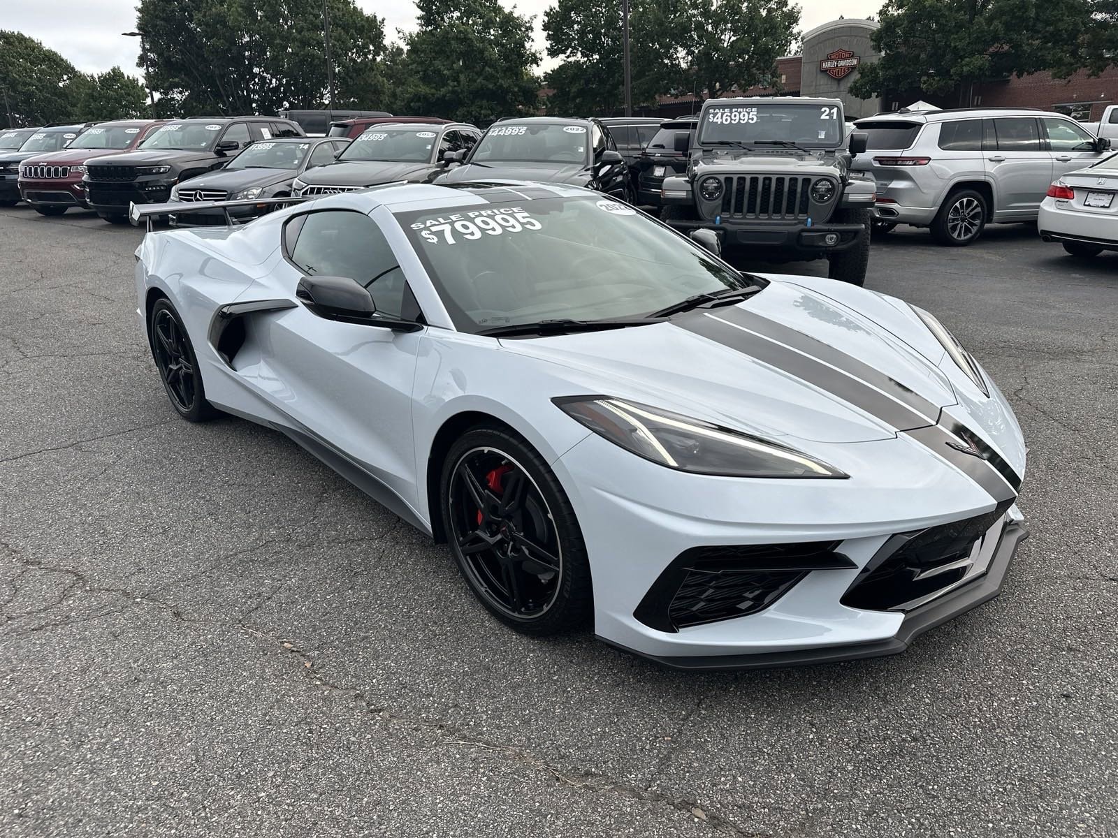 Used 2023 Chevrolet Corvette 2LT with VIN 1G1YB2D45P5139780 for sale in Roswell, GA