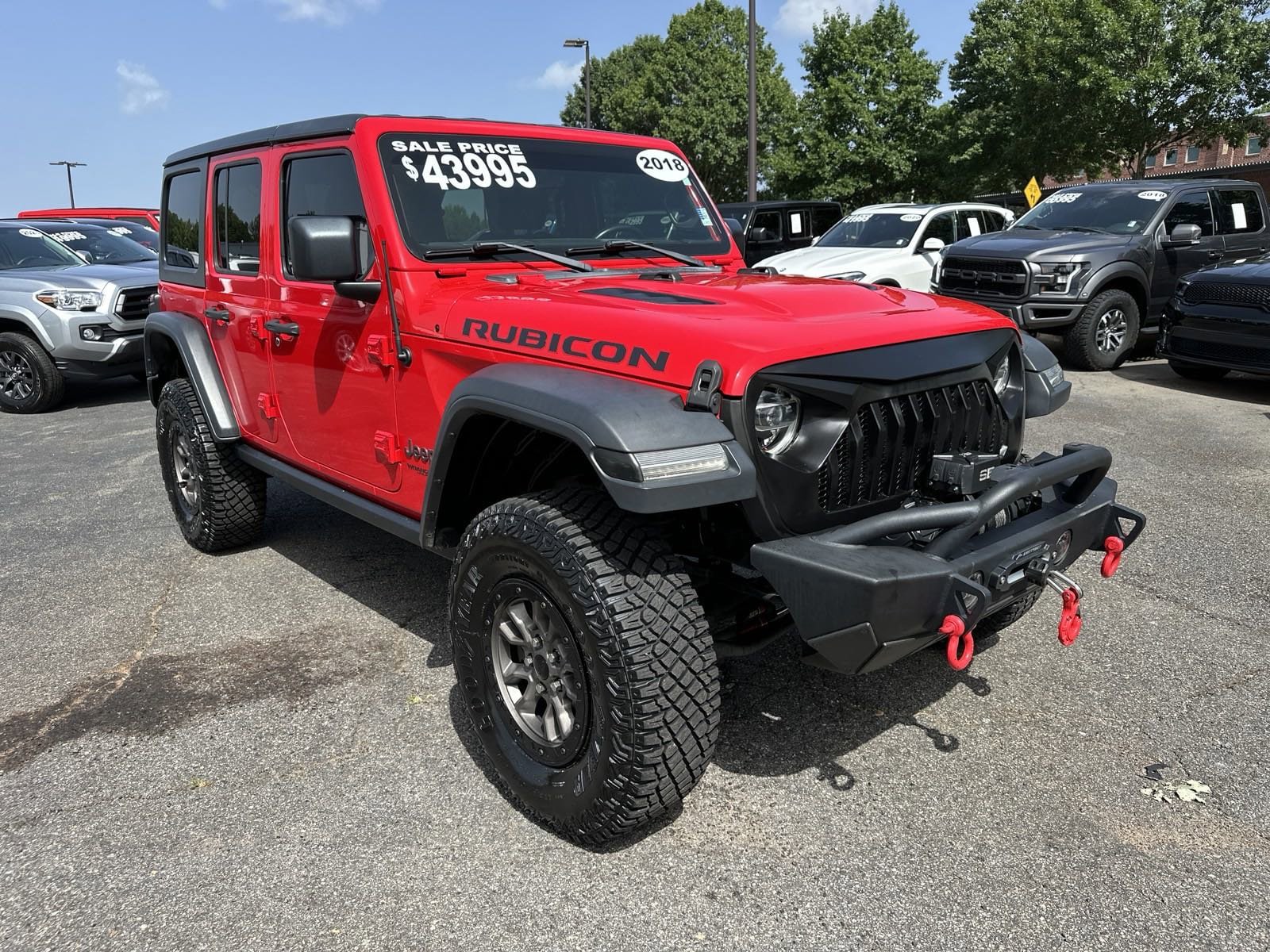 Used 2018 Jeep All-New Wrangler Unlimited Rubicon with VIN 1C4HJXFG3JW153354 for sale in Roswell, GA