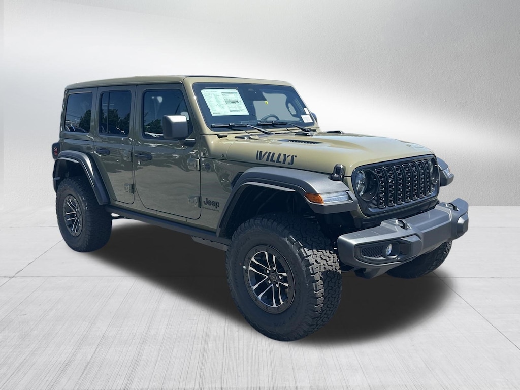 New 2026 Jeep Wrangler 4-DOOR WILLYS Sport Utility
