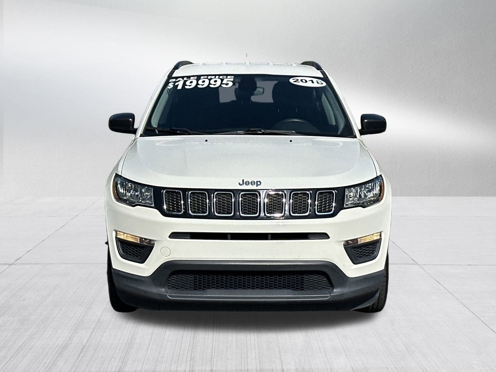 Used 2018 Jeep Compass Sport with VIN 3C4NJCAB6JT461860 for sale in Roswell, GA