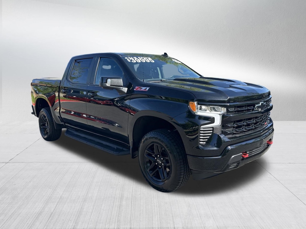 Used 2022 Chevrolet Silverado 1500 LT Trail Boss Truck Crew Cab