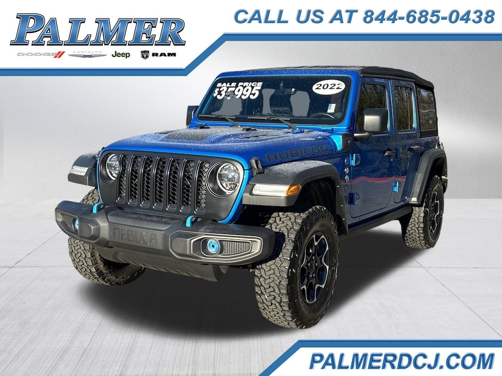 Used 2022 Jeep Wrangler Unlimited 4xe Rubicon SUV