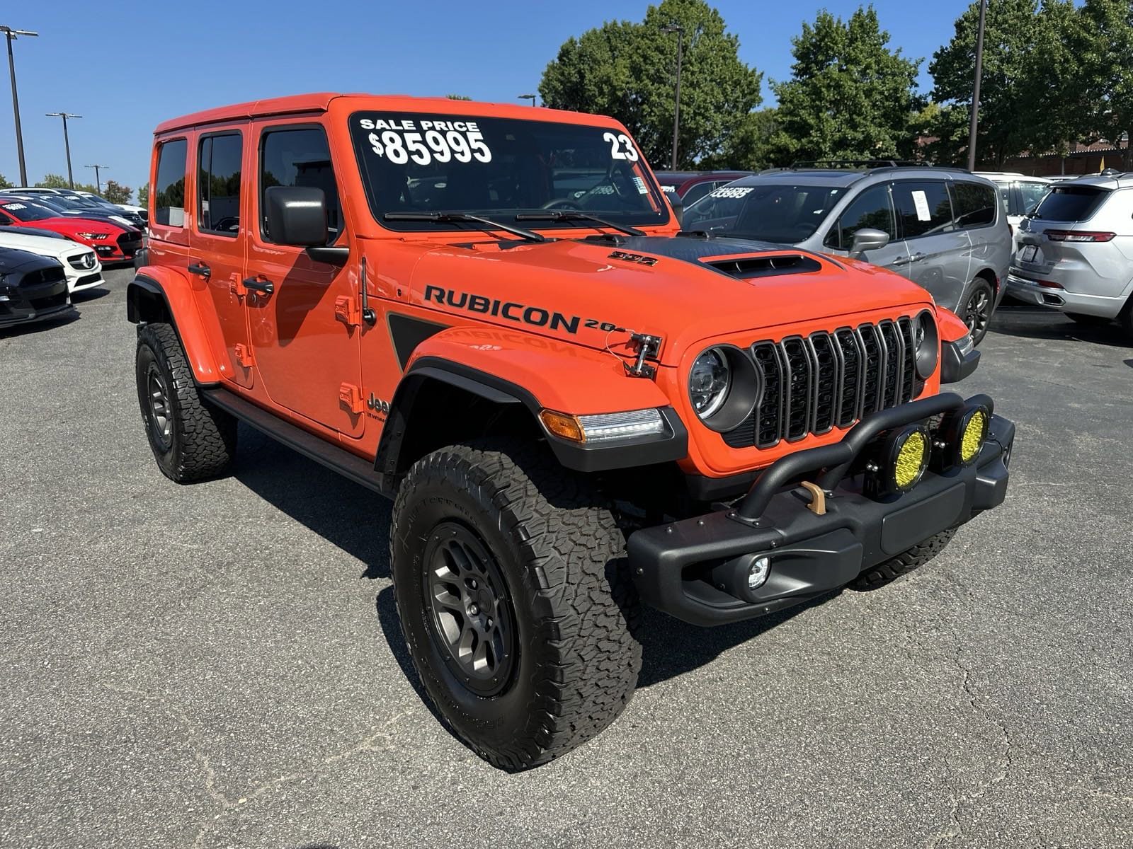 Certified 2023 Jeep Wrangler 4-Door Rubicon 392 20th Anniversary with VIN 1C4JJXSJXPW694476 for sale in Roswell, GA