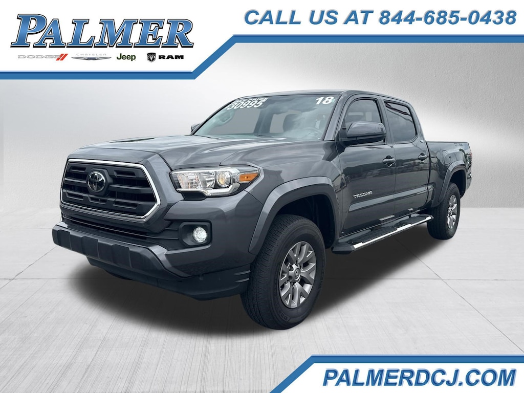 Used 2018 Toyota Tacoma SR5 V6 Truck Double Cab