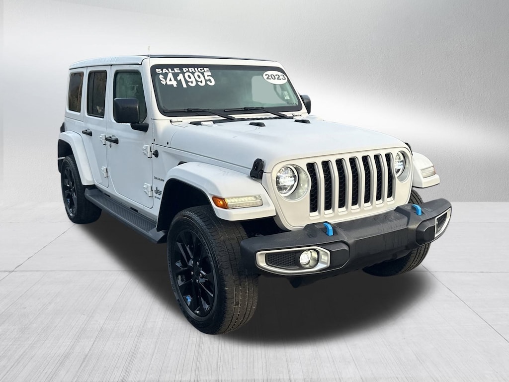 Certified 2023 Jeep Wrangler 4xe Sahara SUV