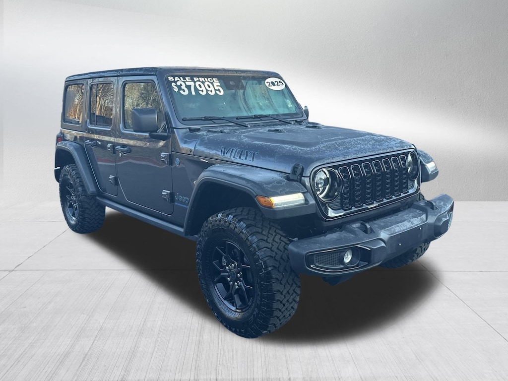 Certified 2025 Jeep Wrangler 4xe Sport SUV