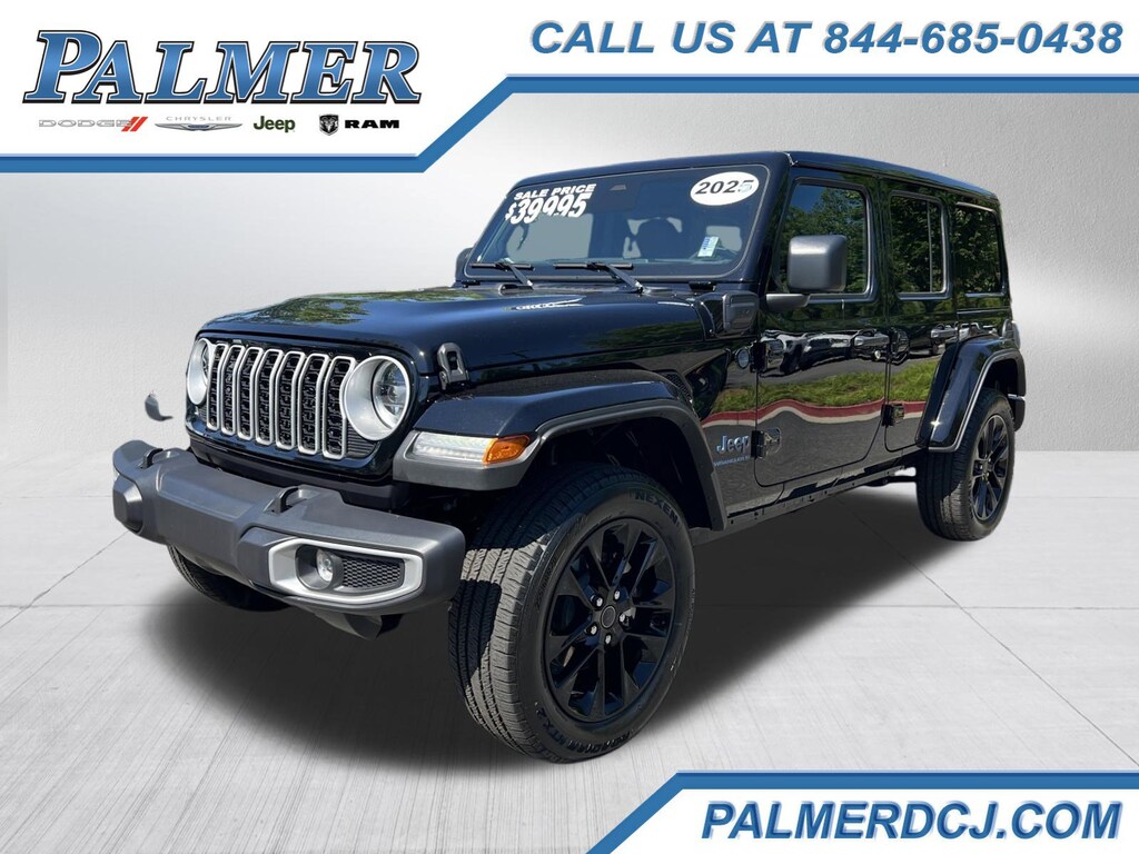 Used 2025 Jeep Wrangler 4xe Sahara SUV
