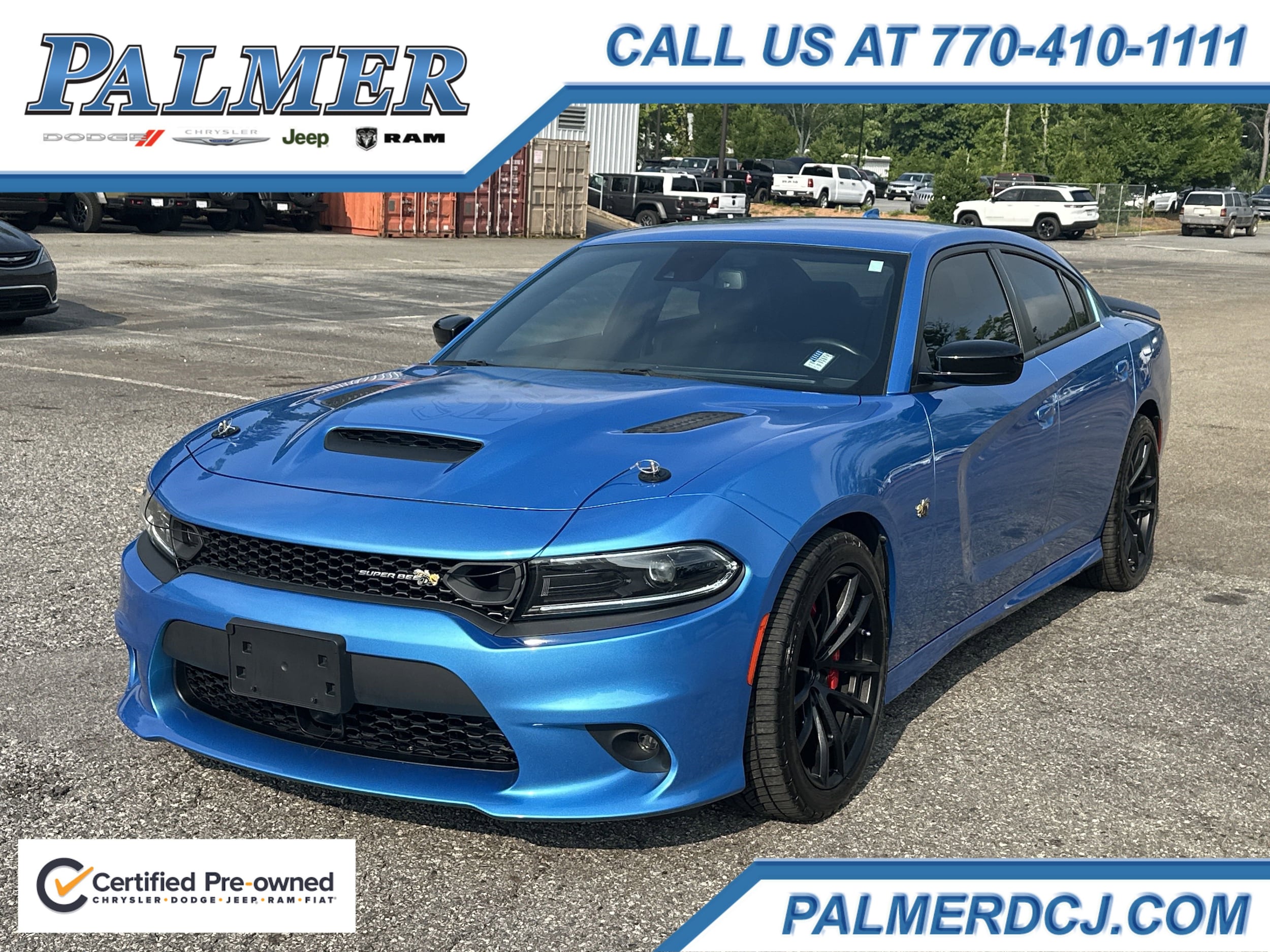 Certified 2023 Dodge Charger Scat Pack with VIN 2C3CDXGJ7PH606656 for sale in Roswell, GA