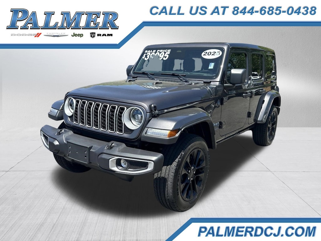 Used 2025 Jeep Wrangler 4xe Sahara SUV