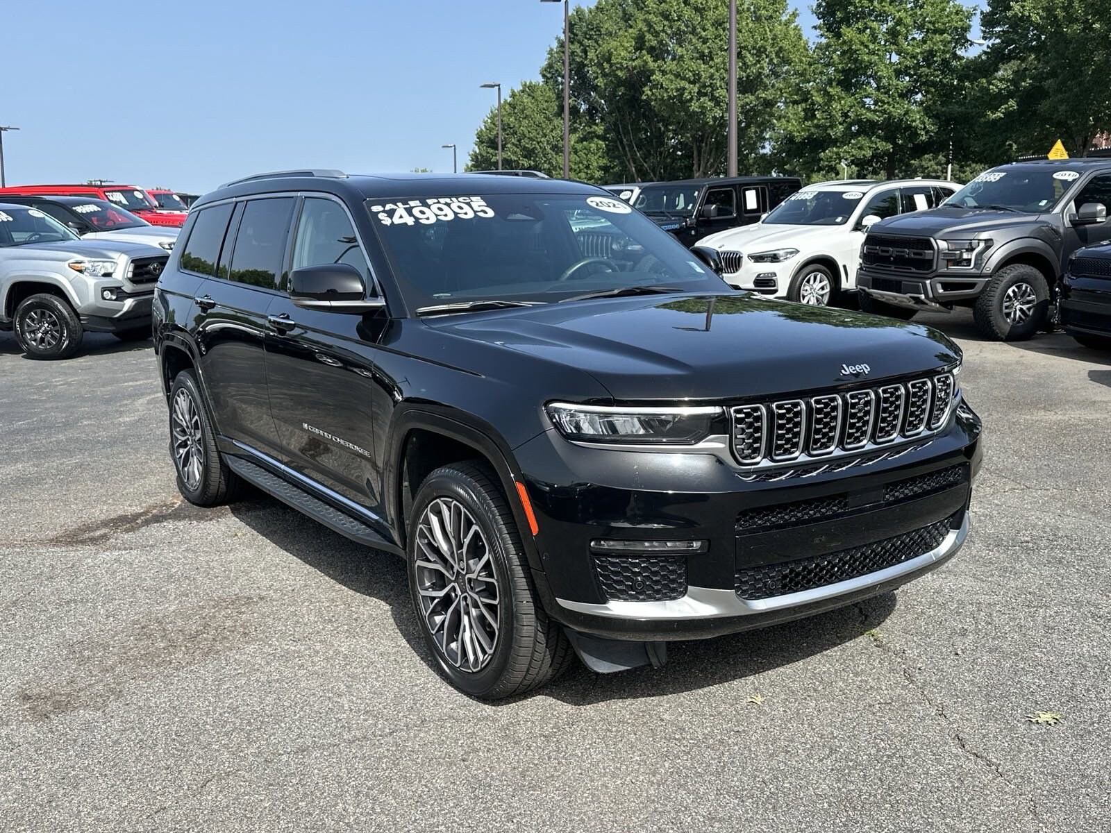 Certified 2021 Jeep Grand Cherokee L Summit Reserve with VIN 1C4RJKEG9M8107142 for sale in Roswell, GA