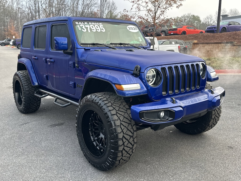Used 2020 Jeep Wrangler Unlimited Sahara SUV