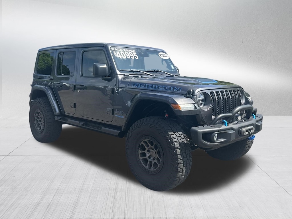 Used 2022 Jeep Wrangler Unlimited 4xe Rubicon SUV