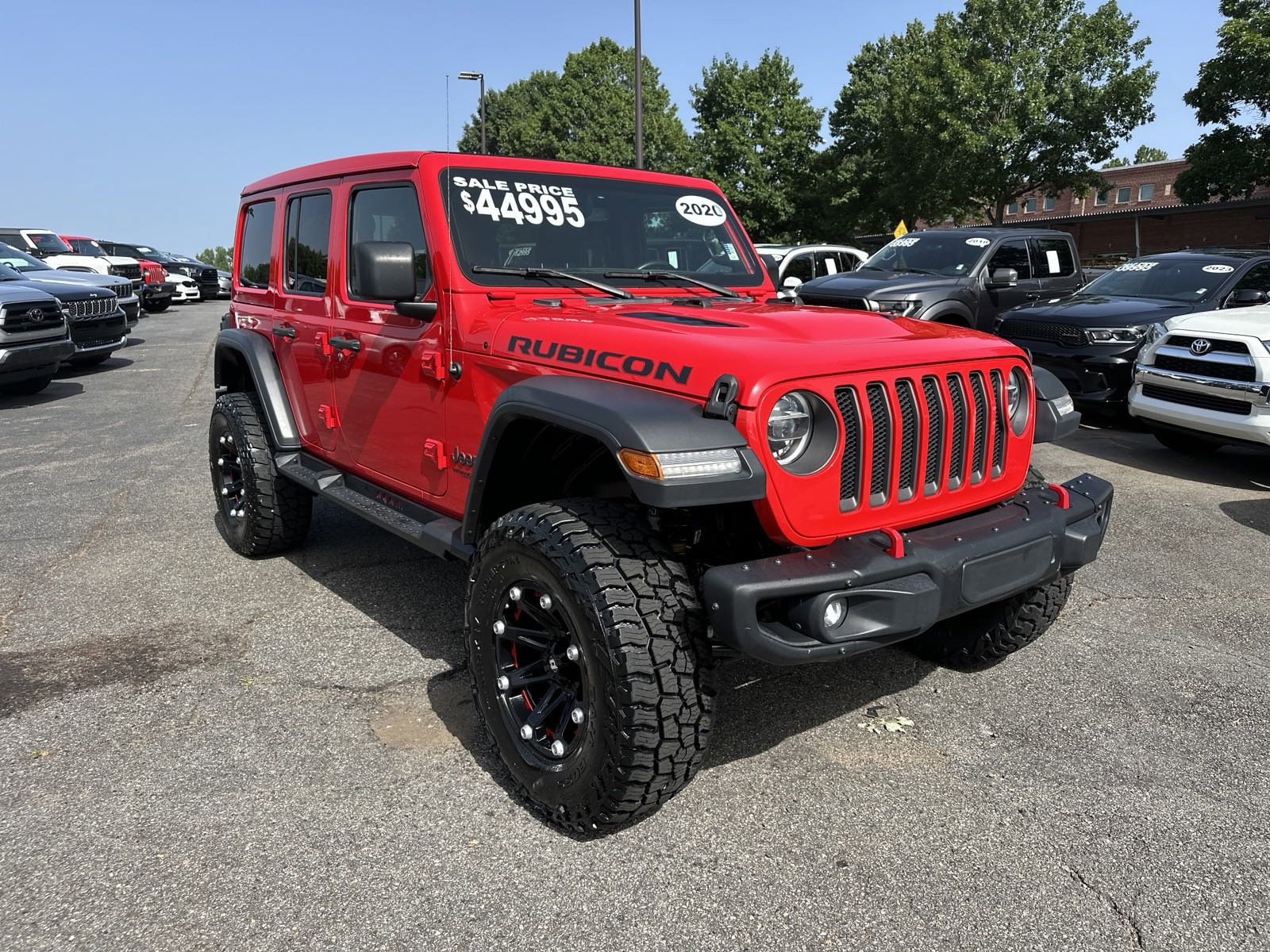 Used 2020 Jeep Wrangler Unlimited Rubicon with VIN 1C4HJXFN3LW340398 for sale in Roswell, GA