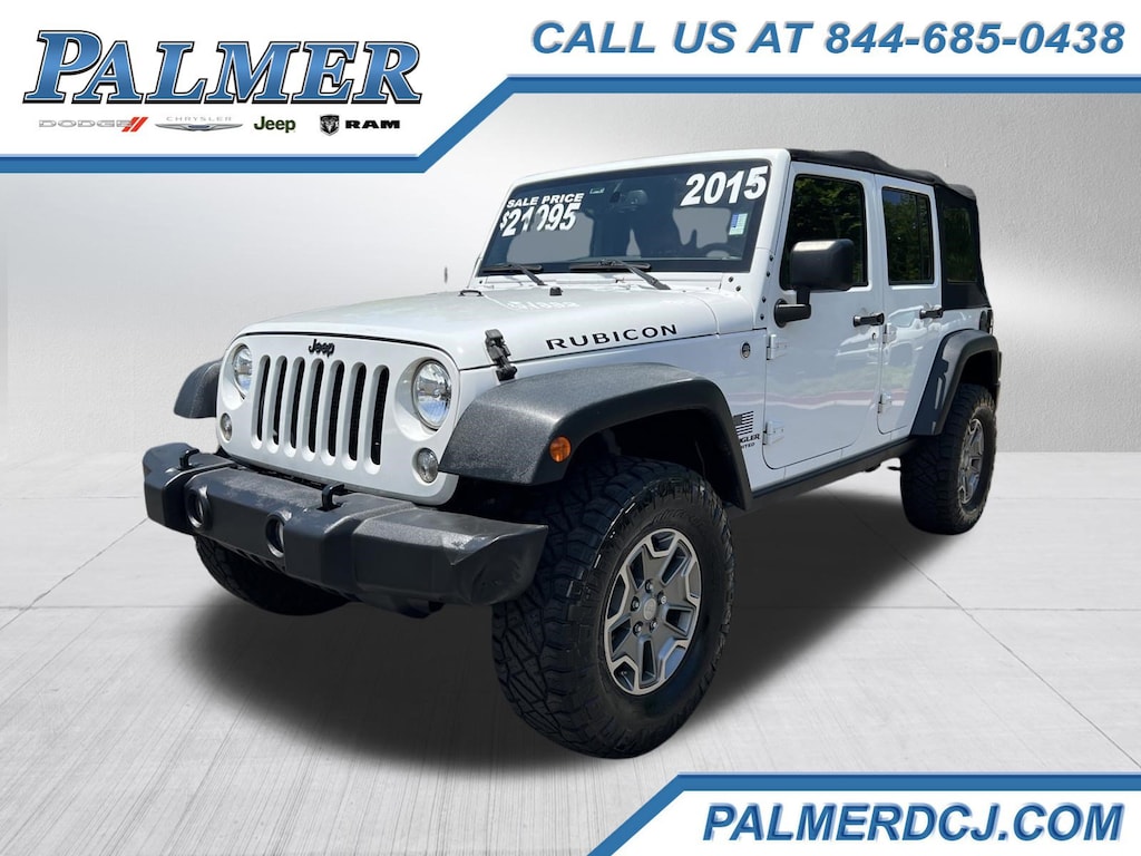 Used 2015 Jeep Wrangler Unlimited Rubicon 4x4 SUV