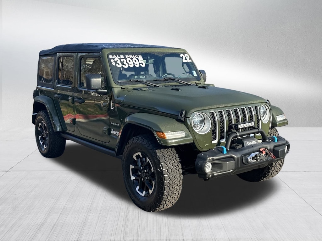 Used 2022 Jeep Wrangler Unlimited 4xe Sahara SUV
