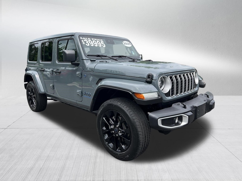 Certified 2025 Jeep Wrangler 4xe Sahara SUV