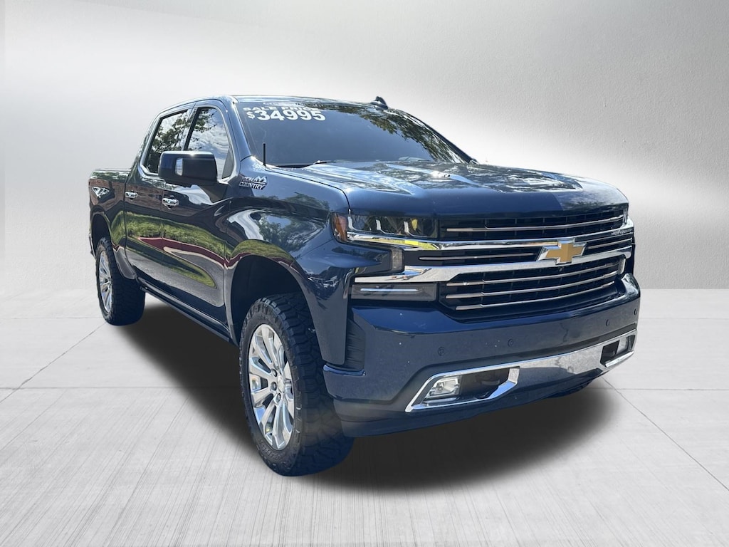 Used 2019 Chevrolet Silverado 1500 High Country Truck Crew Cab