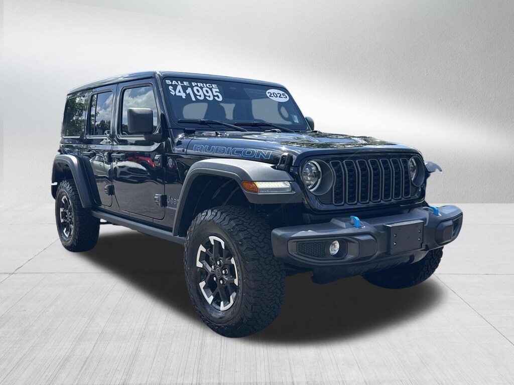 Certified 2025 Jeep Wrangler 4xe Rubicon SUV