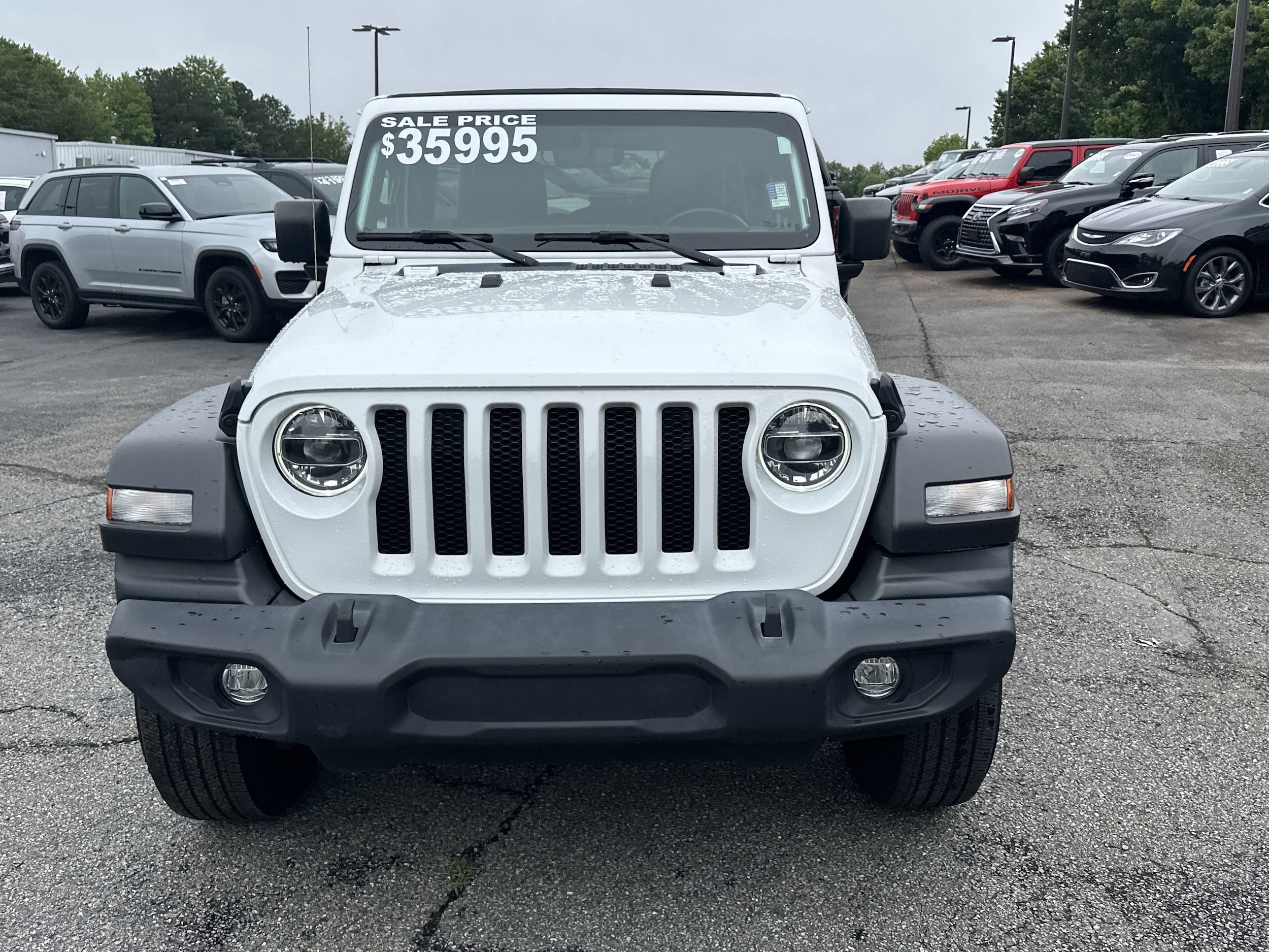 Certified 2022 Jeep Wrangler Unlimited Sport S with VIN 1C4HJXDG1NW155337 for sale in Roswell, GA