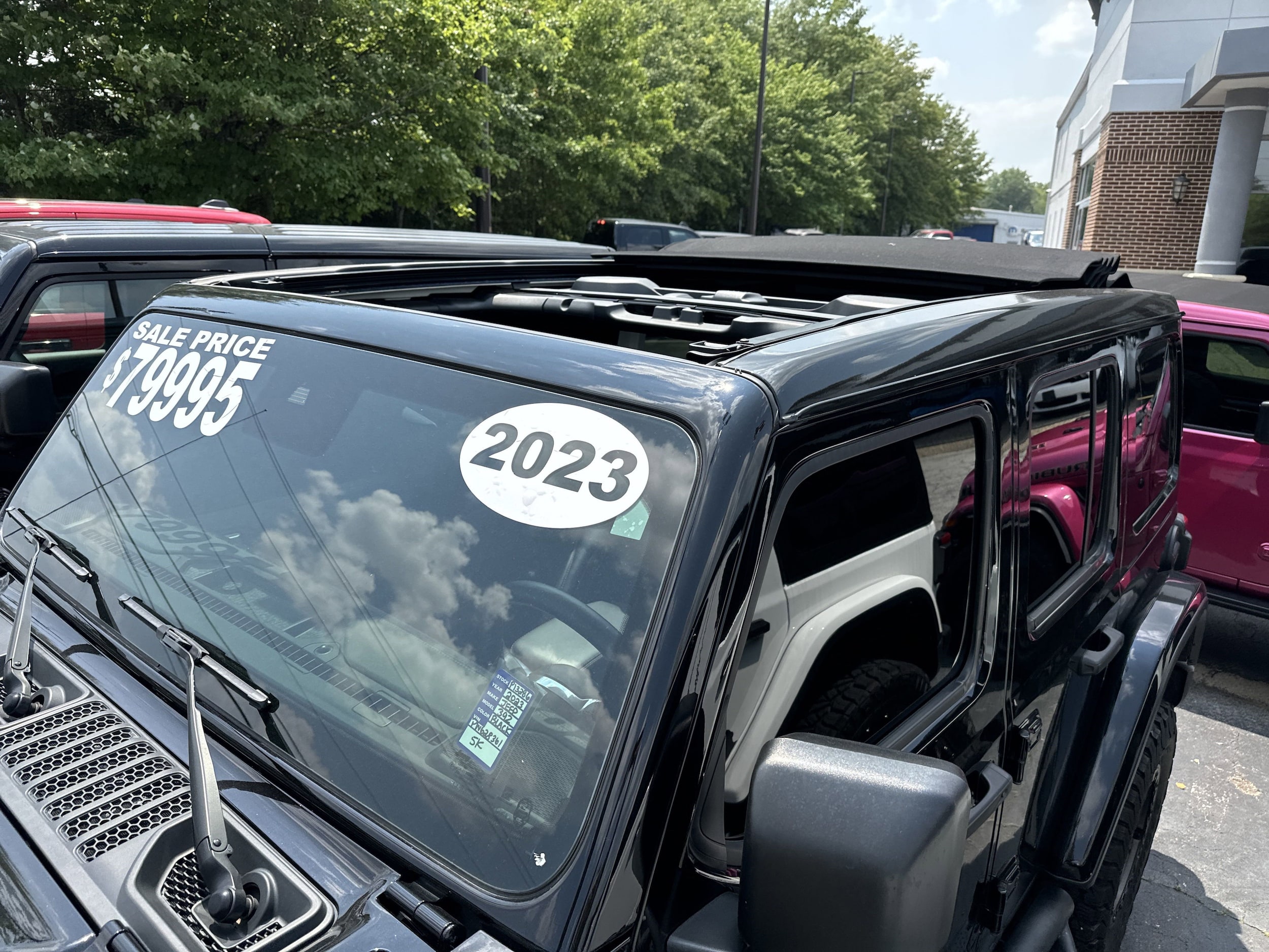 Certified 2023 Jeep Wrangler 4-Door Rubicon 392 with VIN 1C4JJXSJ4PW628361 for sale in Roswell, GA