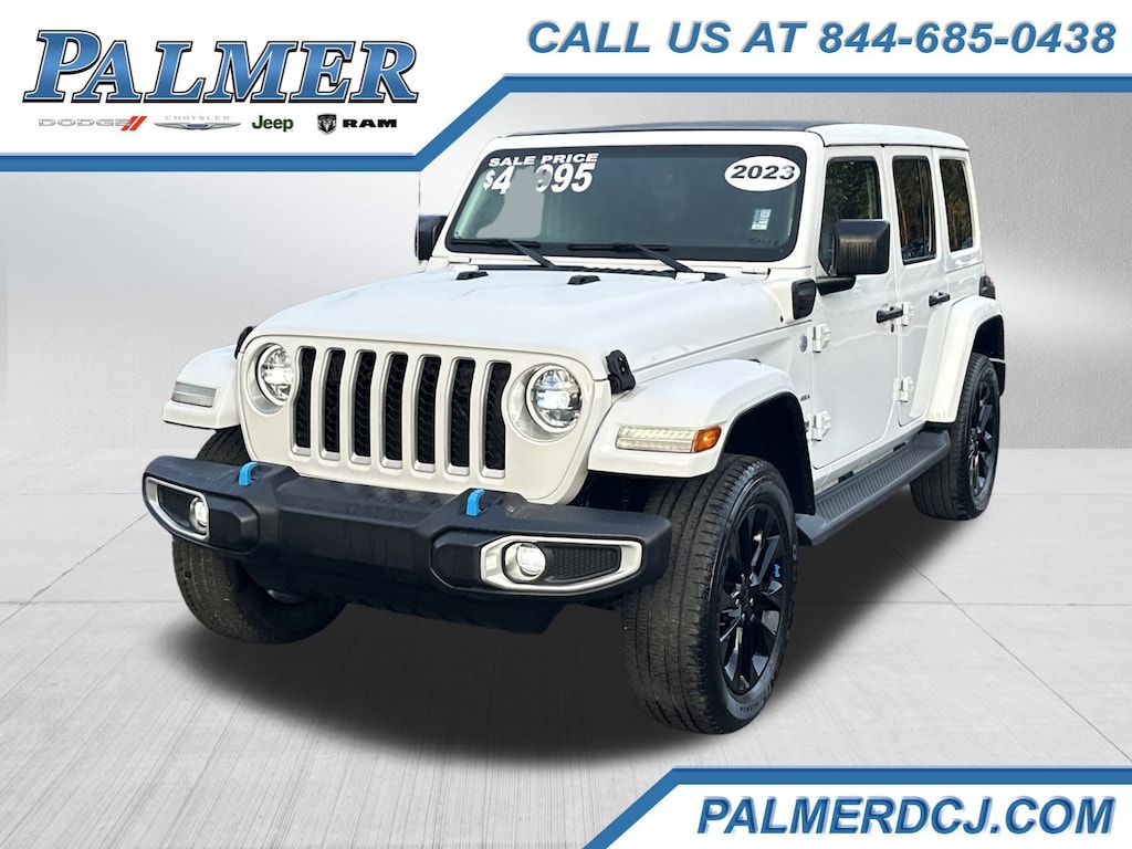 Used 2023 Jeep Wrangler 4xe Sahara SUV