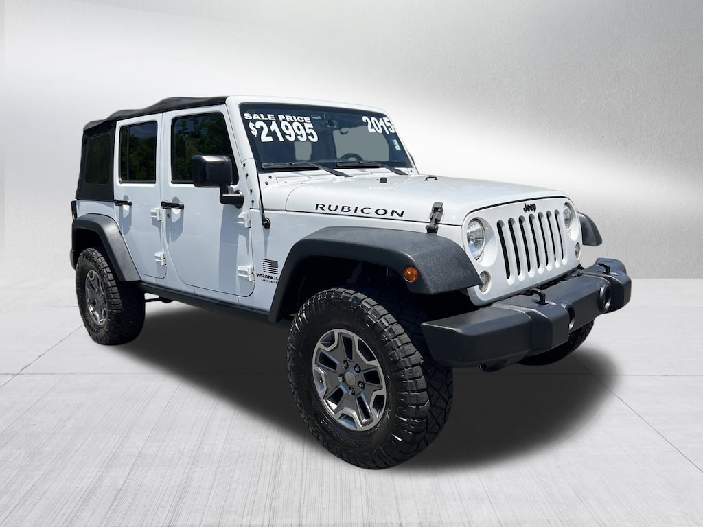 Used 2015 Jeep Wrangler Unlimited Rubicon 4x4 SUV