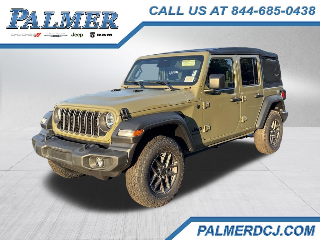 New 2026 Jeep Wrangler 4-DOOR SPORT S Sport Utility