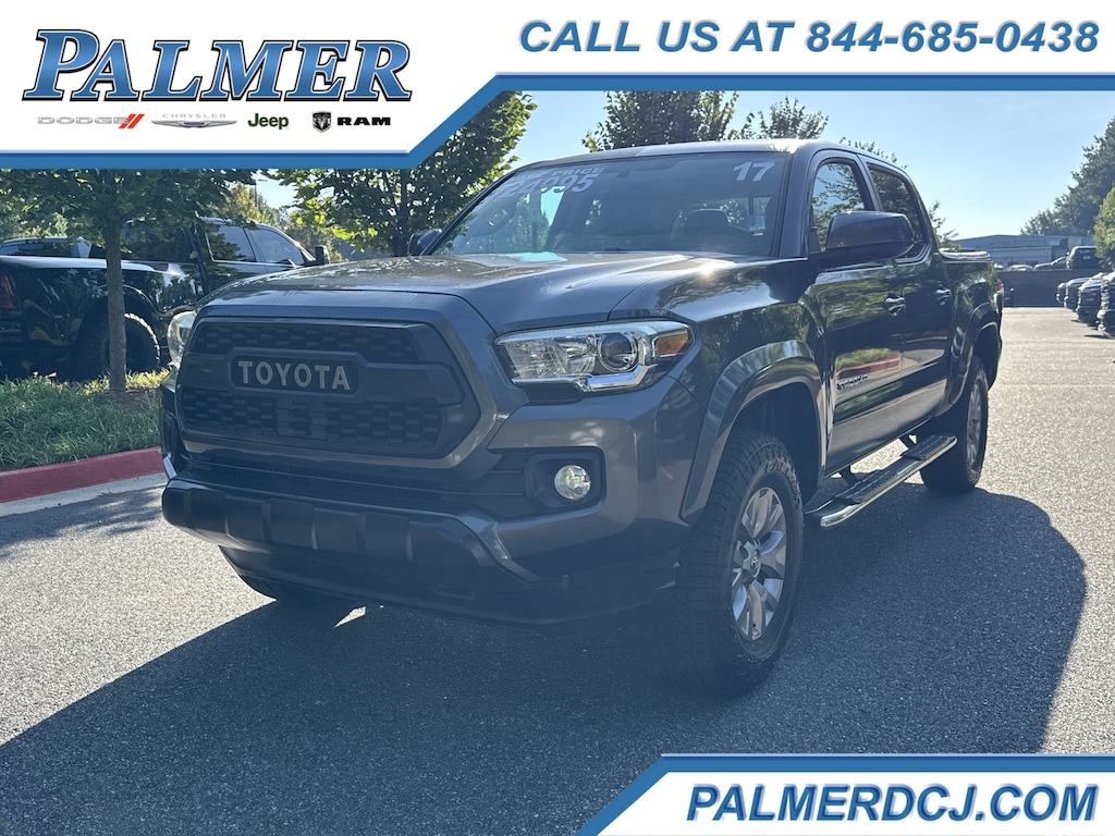 Used 2017 Toyota Tacoma SR5 V6 Truck Double Cab
