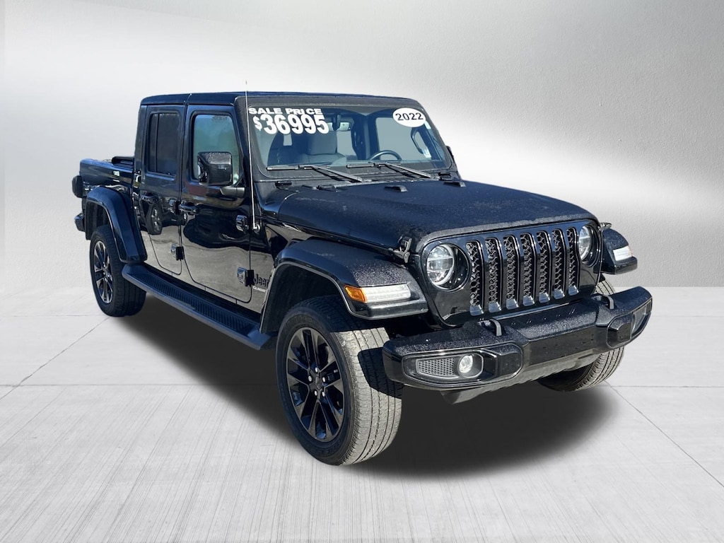 Certified 2022 Jeep Gladiator Overland Truck Crew Cab