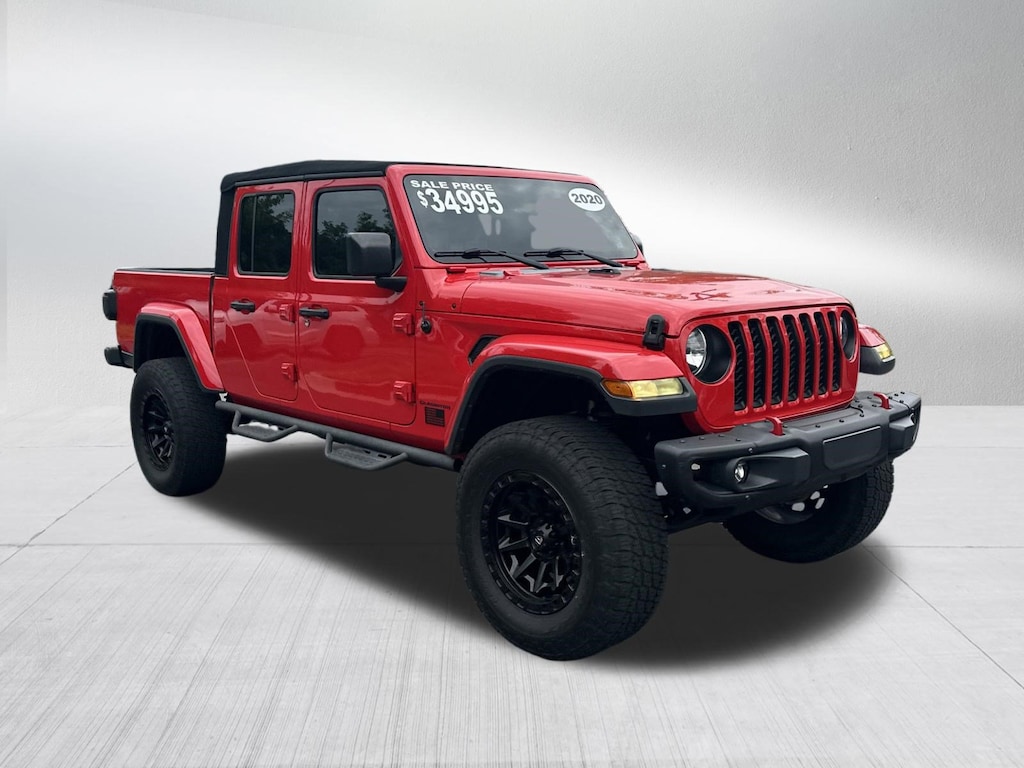 Used 2020 Jeep Gladiator Overland Truck Crew Cab