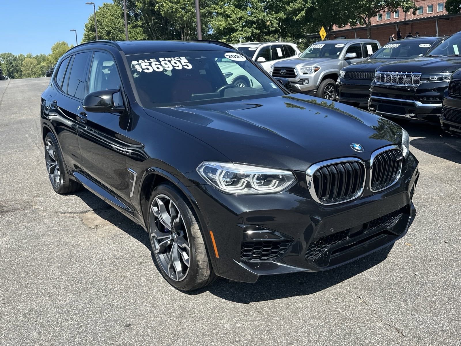 Used 2021 BMW X3 M Base with VIN 5YMTS0C07M9F20274 for sale in Roswell, GA