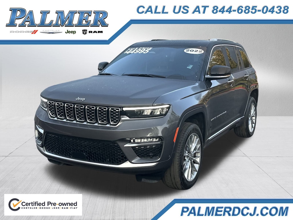 Certified 2022 Jeep Grand Cherokee Summit SUV
