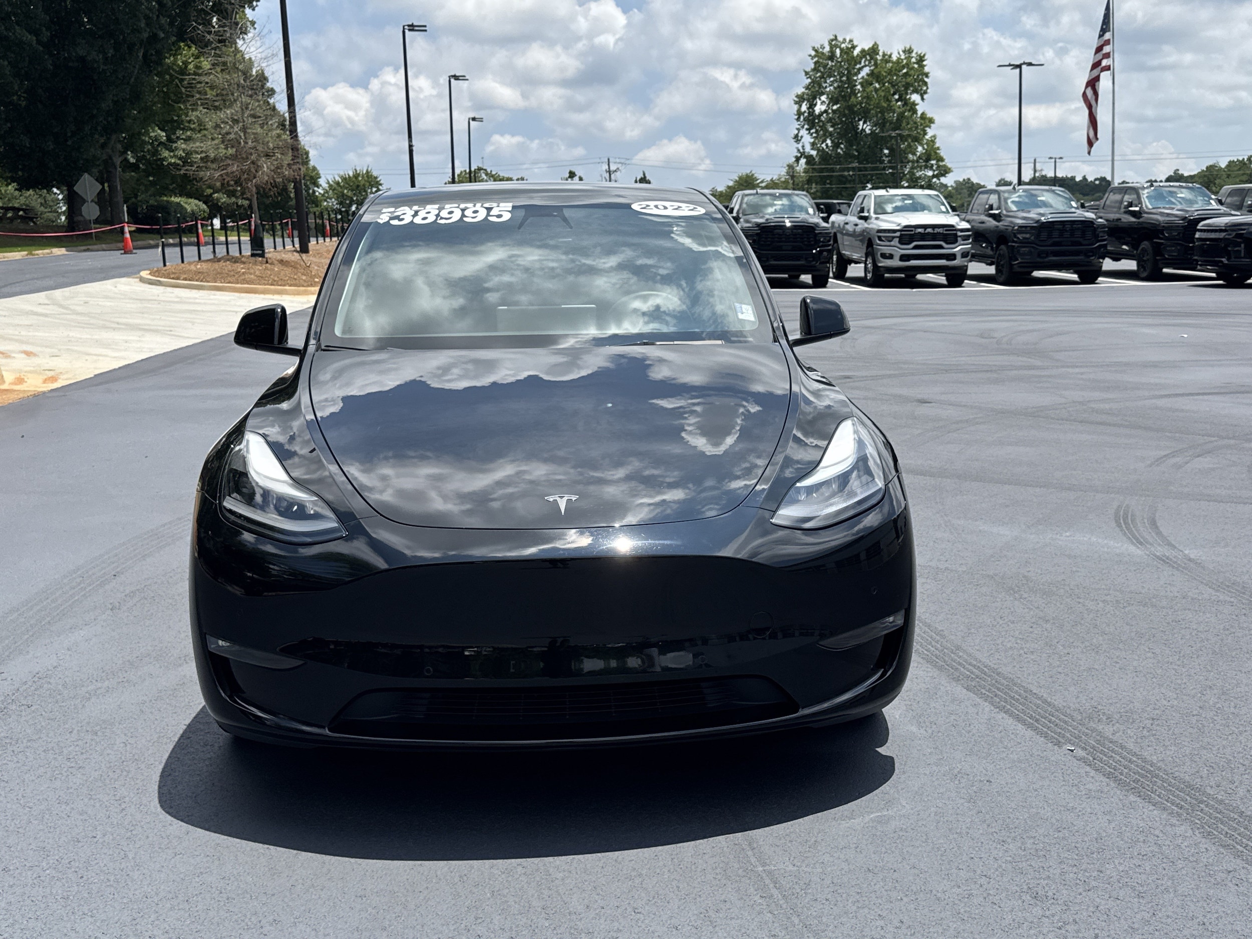 Used 2022 Tesla Model Y Performance with VIN 7SAYGDEF1NF397894 for sale in Roswell, GA