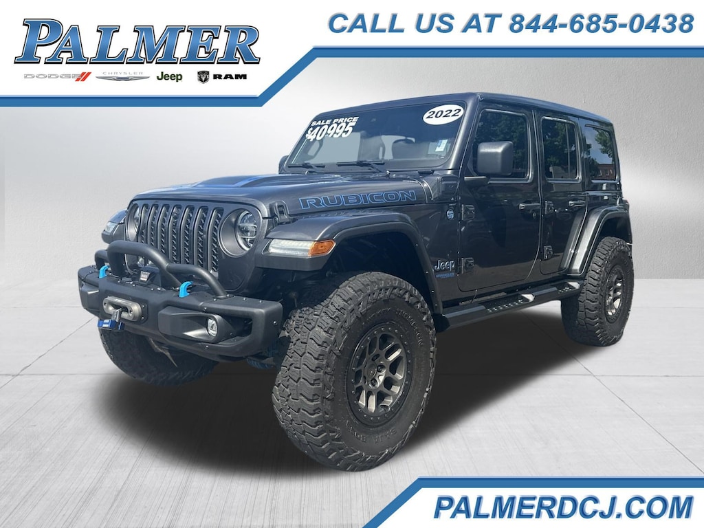 Used 2022 Jeep Wrangler Unlimited 4xe Rubicon SUV