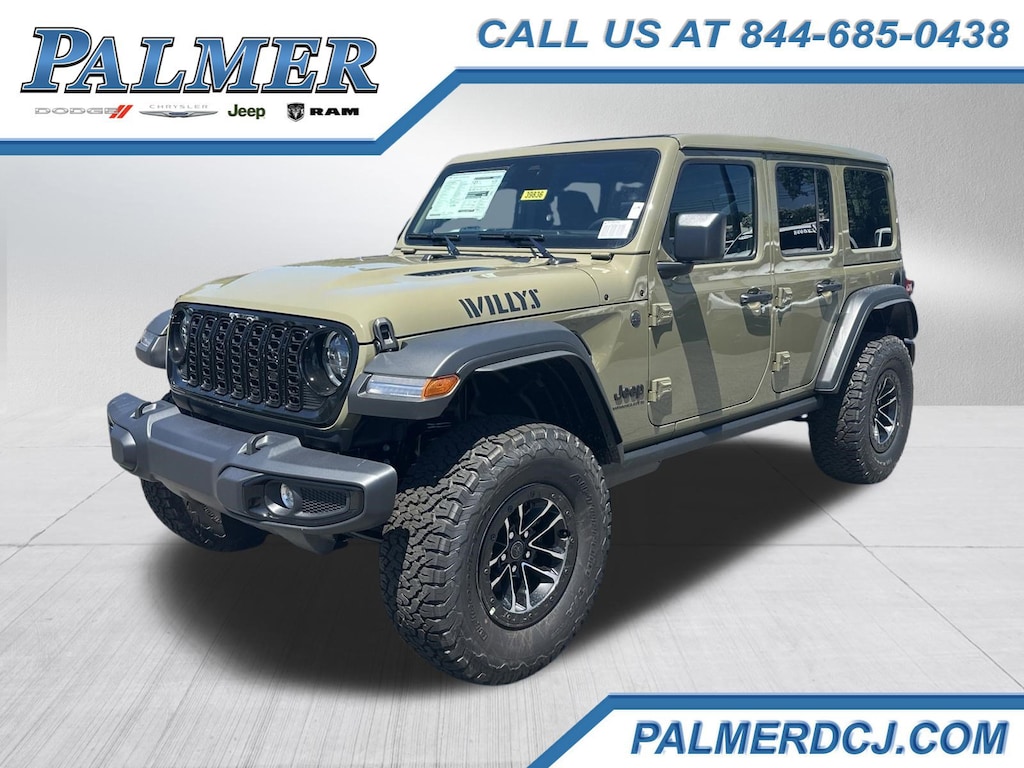 New 2026 Jeep Wrangler 4-DOOR WILLYS Sport Utility