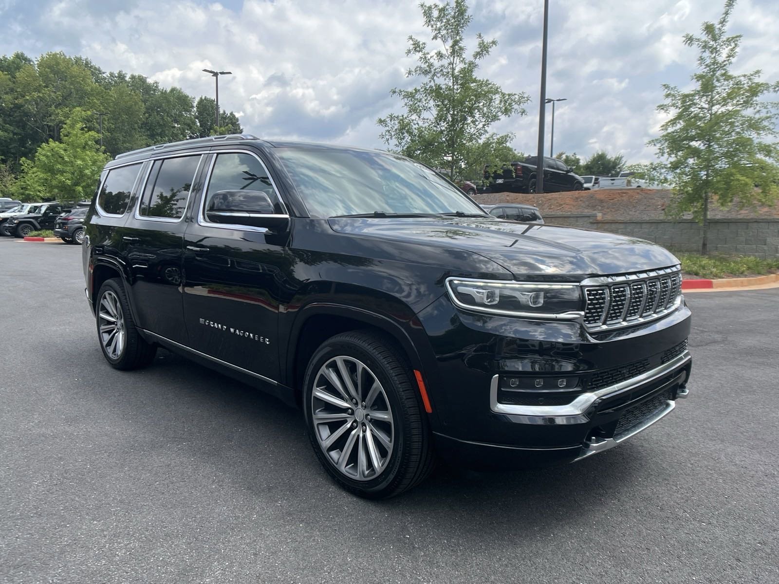 Certified 2022 Jeep Grand Wagoneer Series II with VIN 1C4SJVFJ3NS132278 for sale in Roswell, GA