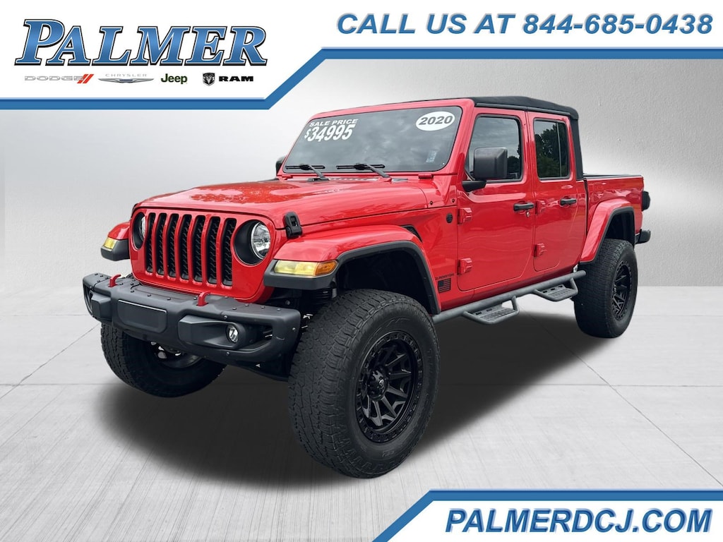 Used 2020 Jeep Gladiator Overland Truck Crew Cab