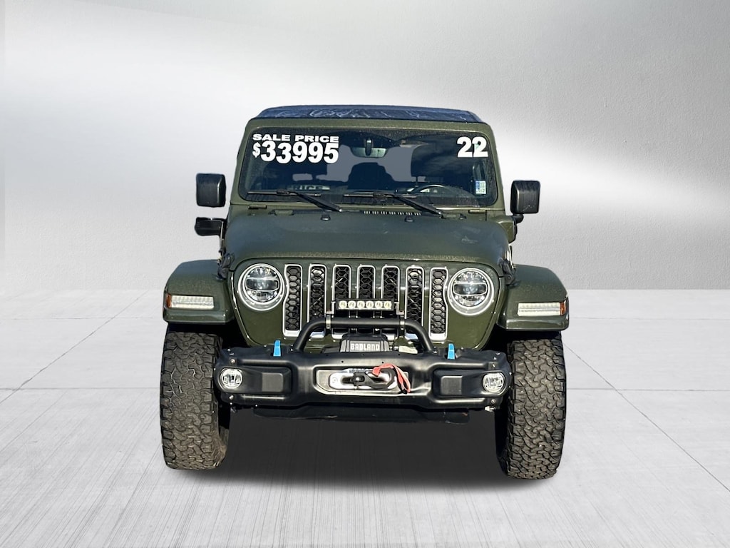 Used 2022 Jeep Wrangler Unlimited 4xe Sahara SUV