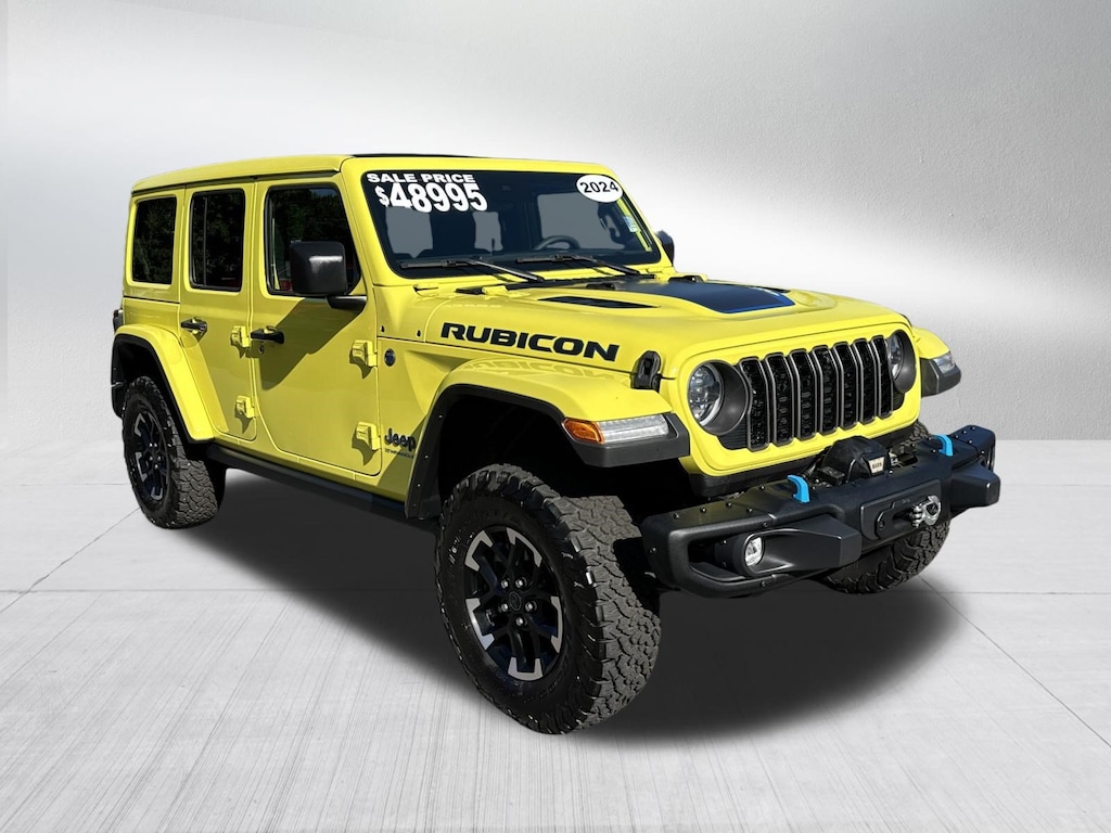 Certified 2024 Jeep Wrangler 4xe Rubicon SUV