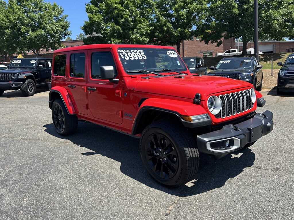 Certified 2025 Jeep Wrangler 4xe Sahara SUV