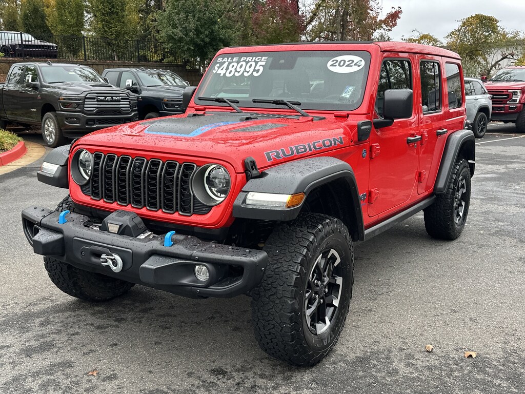 Certified 2024 Jeep Wrangler 4xe Rubicon SUV